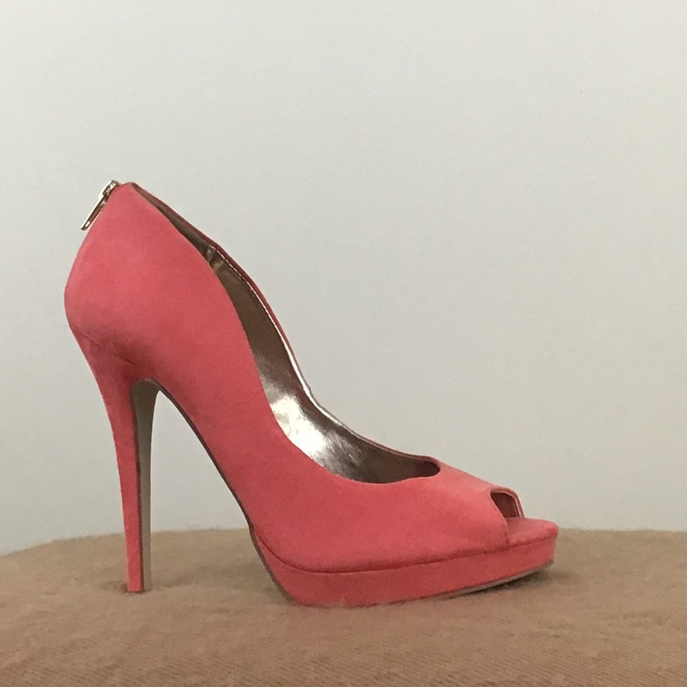 Coral High Heel